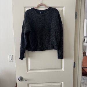 Banana Republic Charcoal Crew Neck Sweater